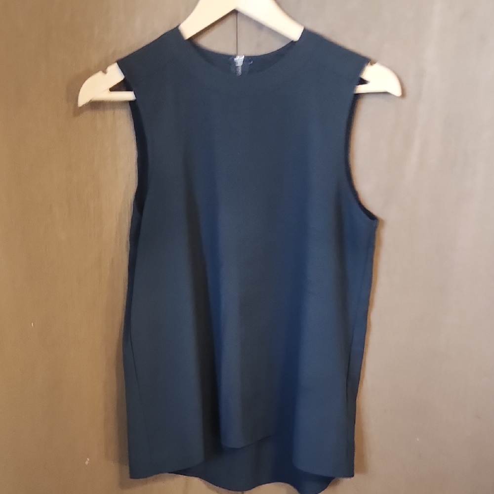 🍀Paper Crane Sleeveless Dark Blue Tank Top